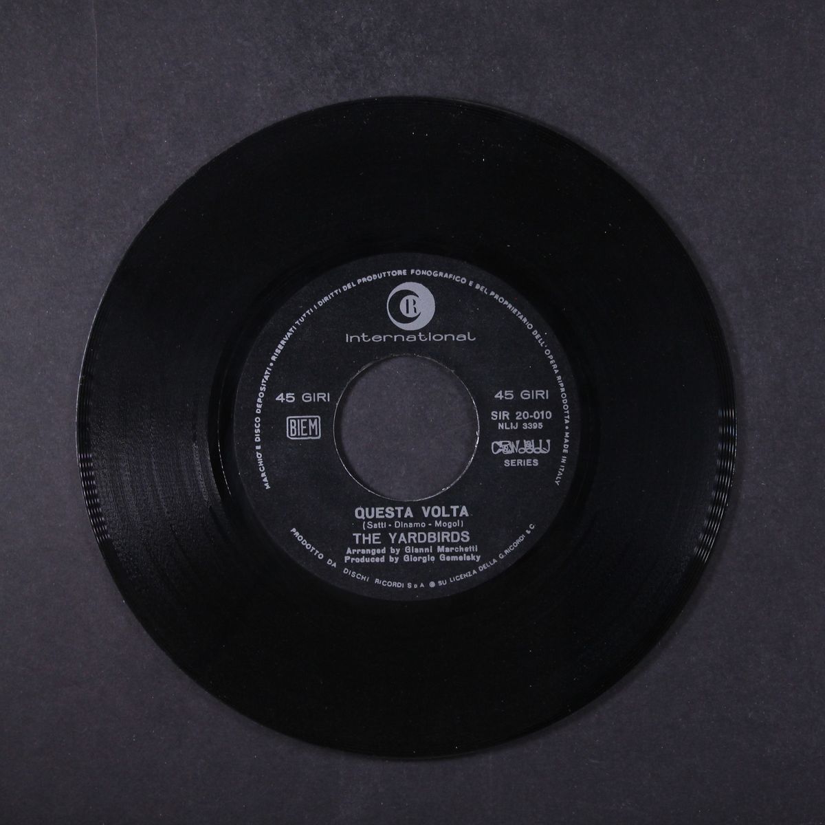 questa volta / pafff..bum by YARDBIRDS