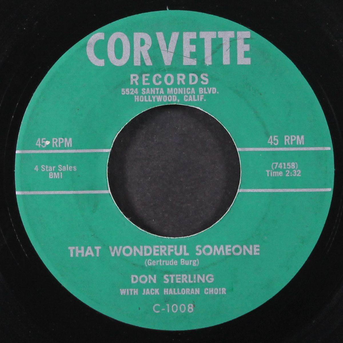 two shades of blue / that wonderful someone by DON STERLING