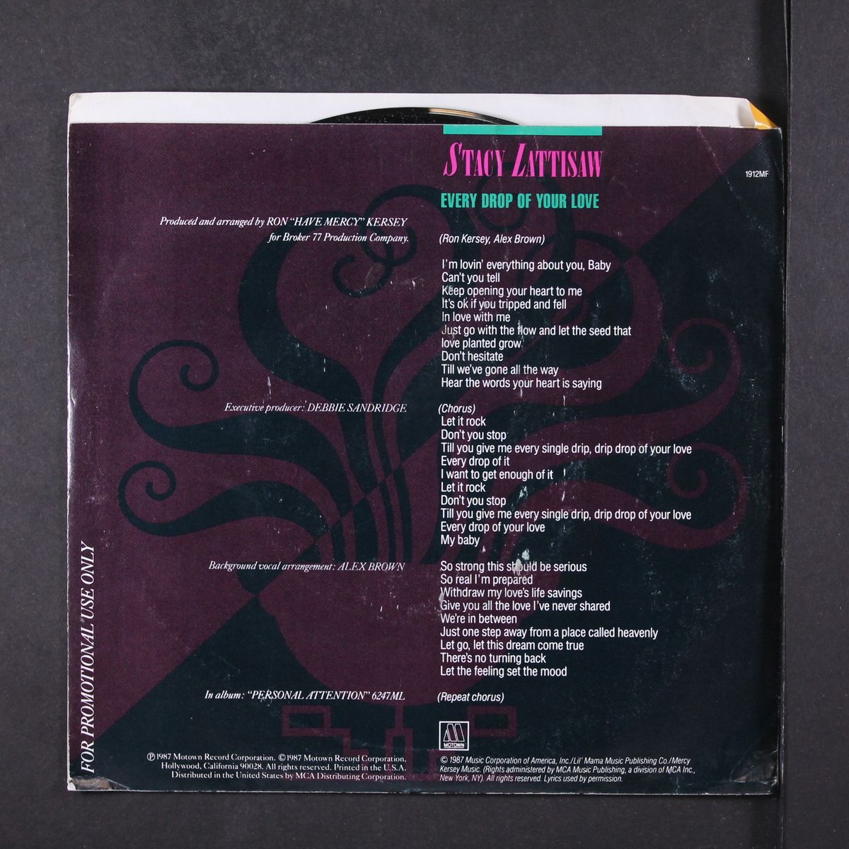 every drop of your love / same by STACY LATTISAW