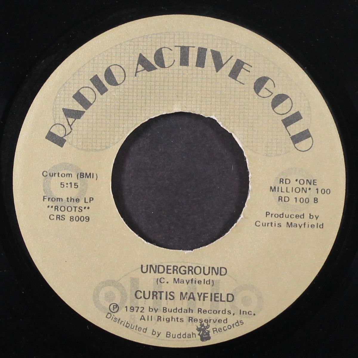 freddie's dead / underground by CURTIS MAYFIELD