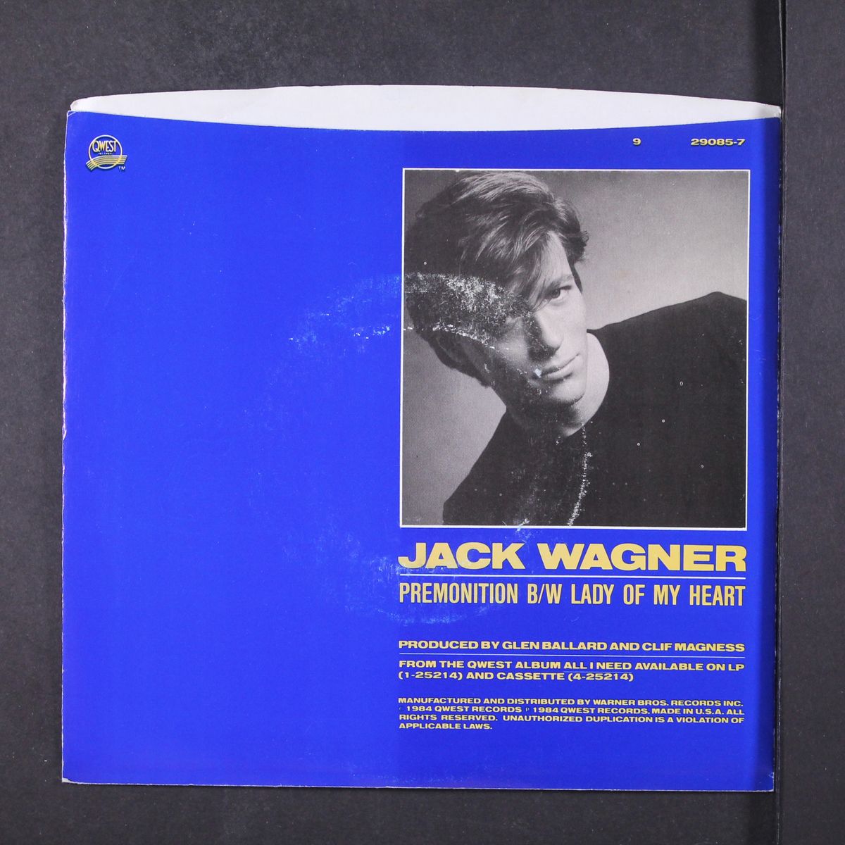 premonition / same by JACK WAGNER