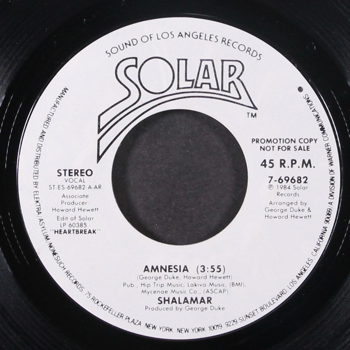 amnesia / same by SHALAMAR
