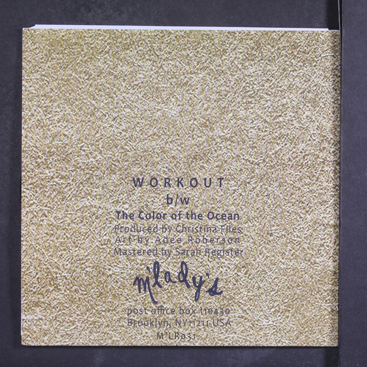 workout / the color of the ocean by NATURE