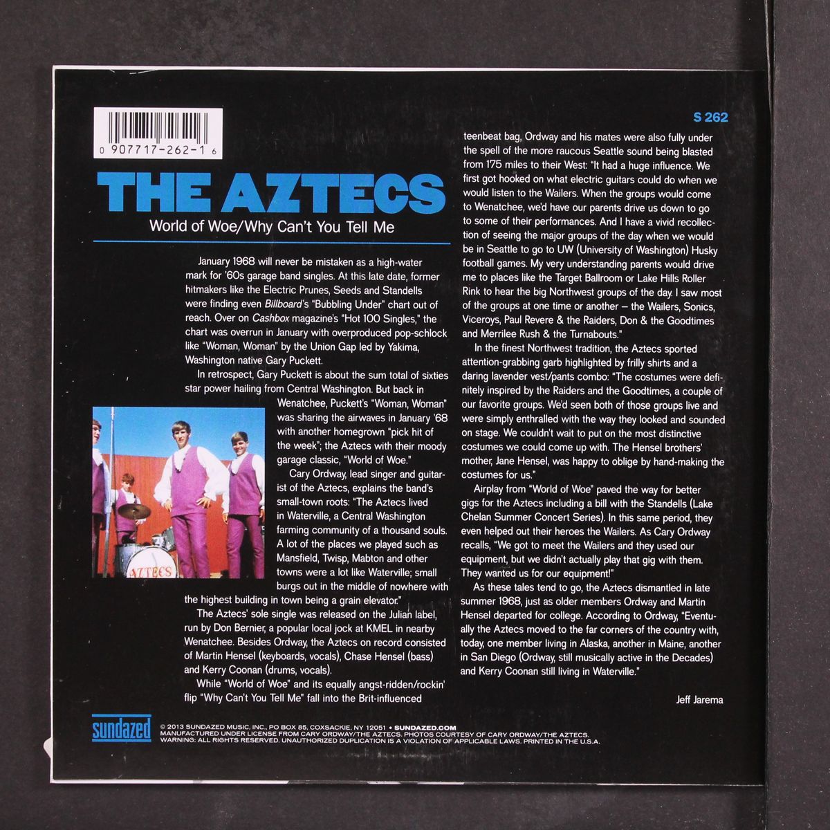world of woe / why can't you tell me by AZTECS