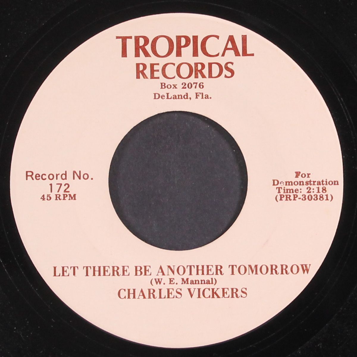 let's go back / let there be another tomorrow by CHARLES VICKERS