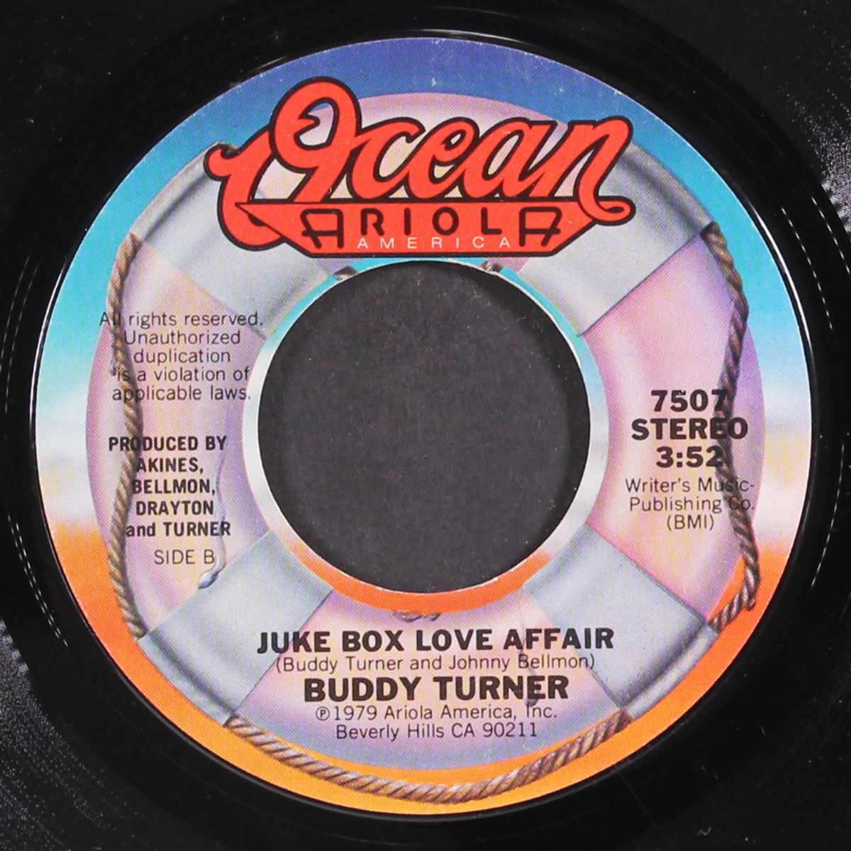 you're what's missin' in my life / juke box love affair by BUDDY TURNER