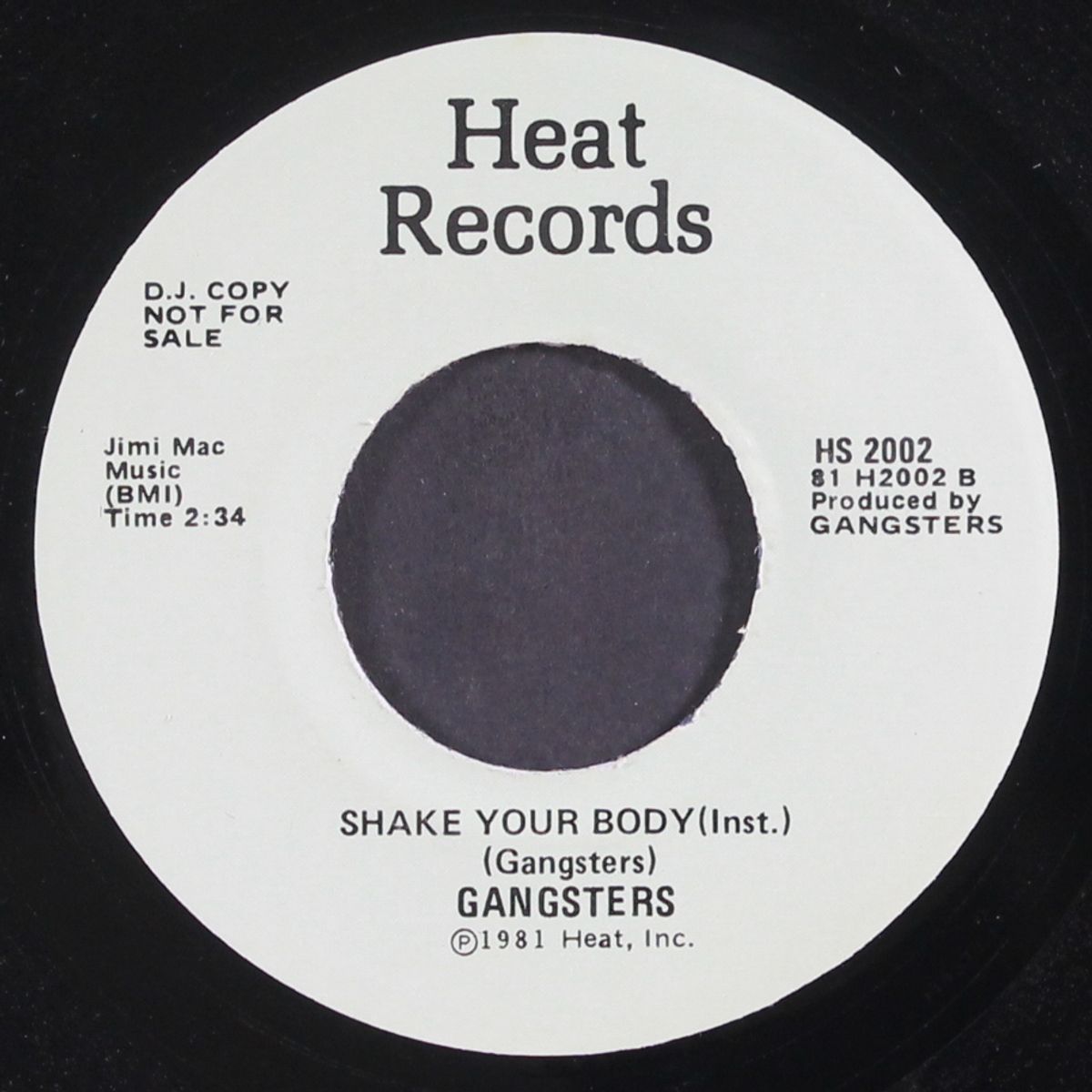 shake your body by GANGSTERS