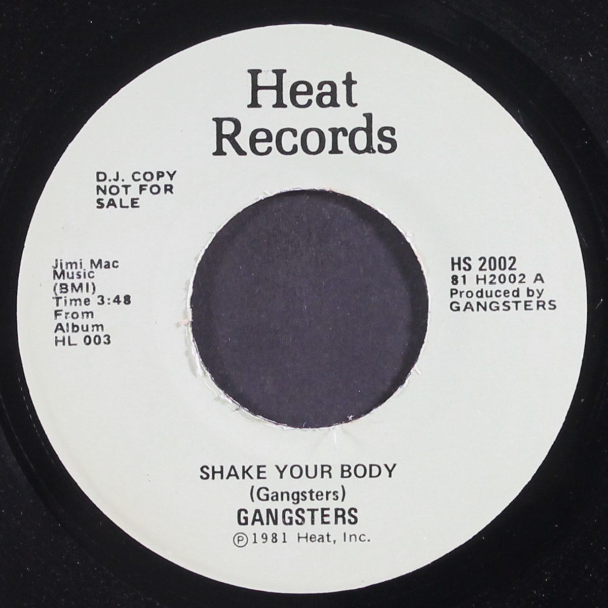 shake your body by GANGSTERS