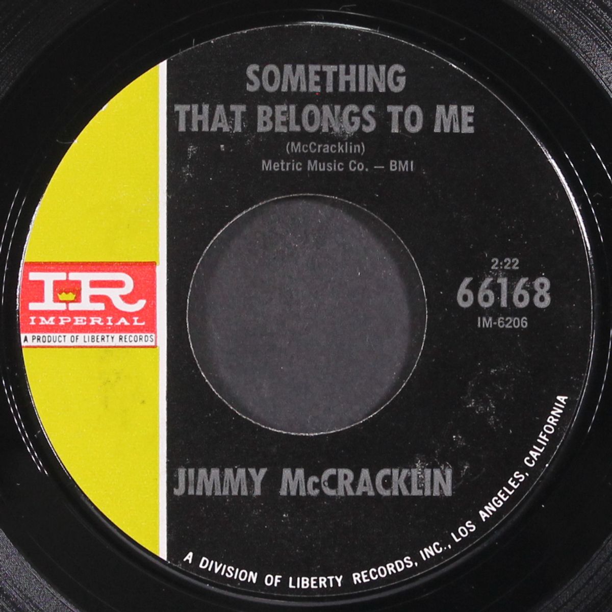 something that belongs to me / come on home by JIMMY MCCRACKLIN