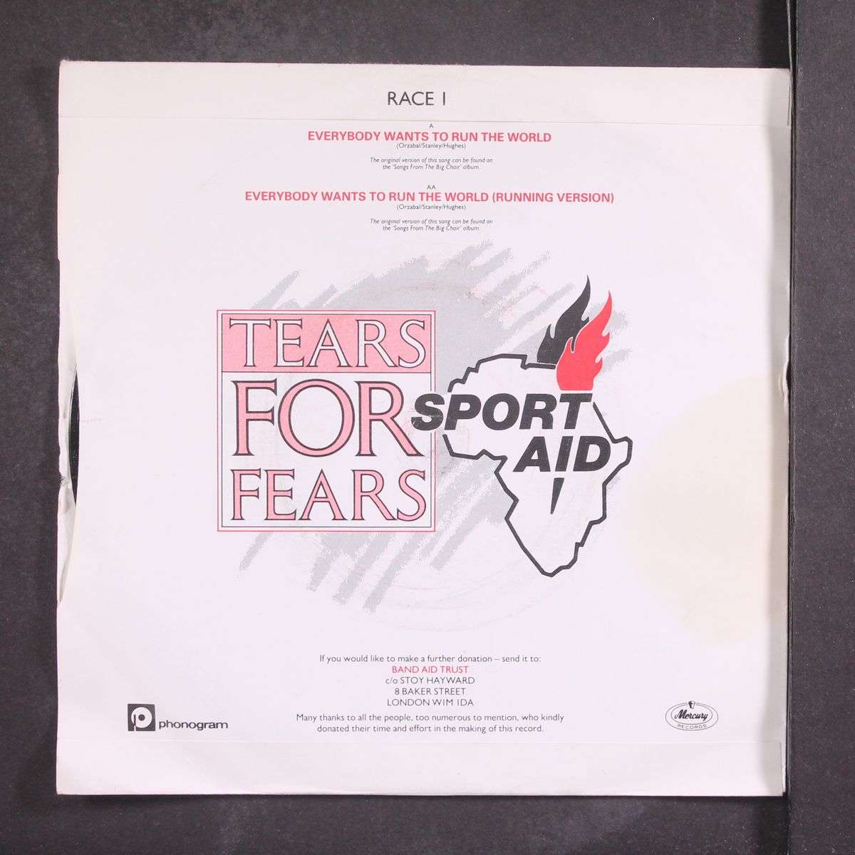 everybody wants to run the world by TEARS FOR FEARS