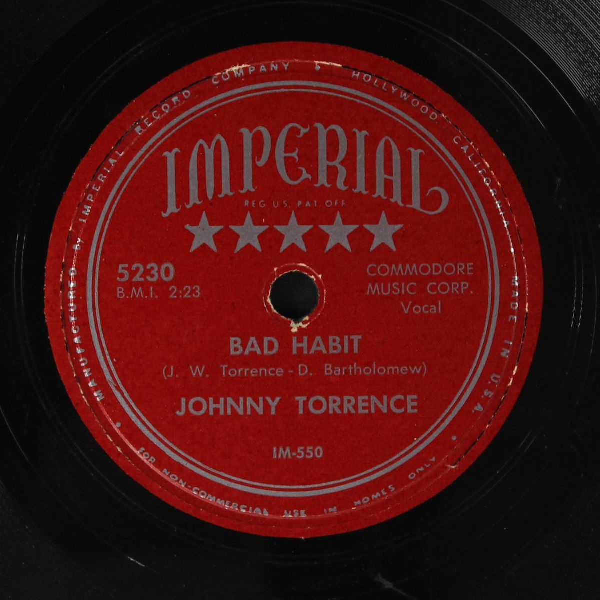 sad day / bad habit by JOHNNY TORRENCE