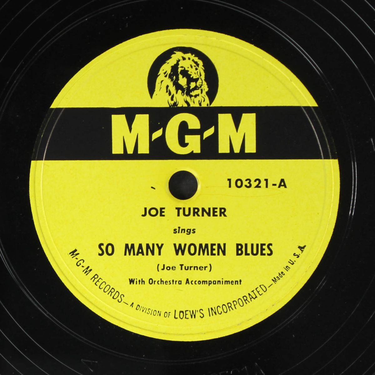 so many women blues / messin' around by JOE TURNER