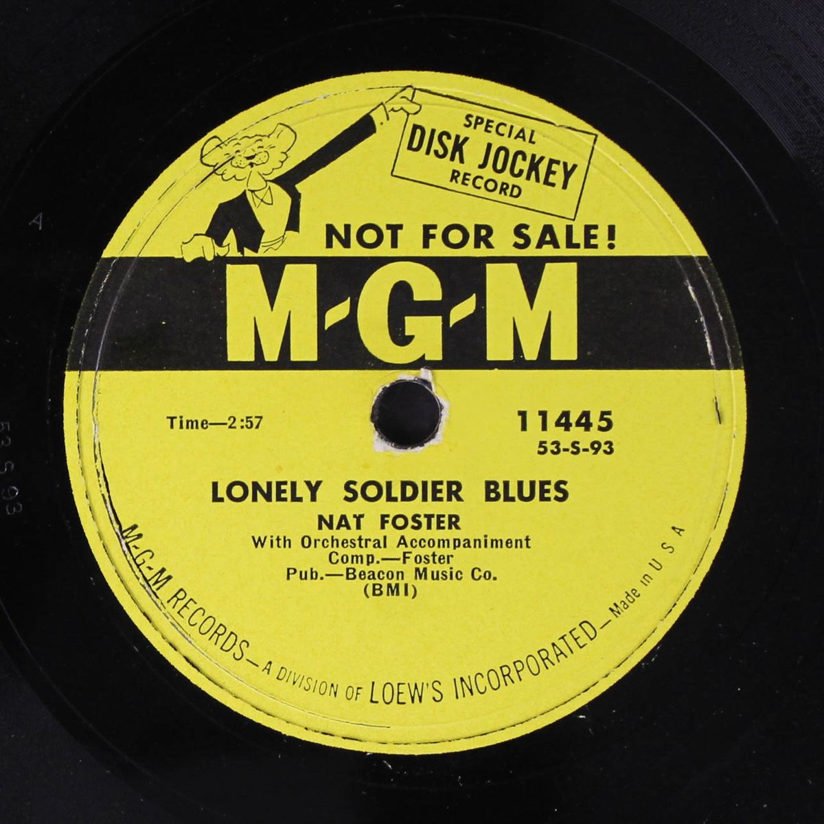 tall, tall woman / lonely soldier blues by NAT FOSTER