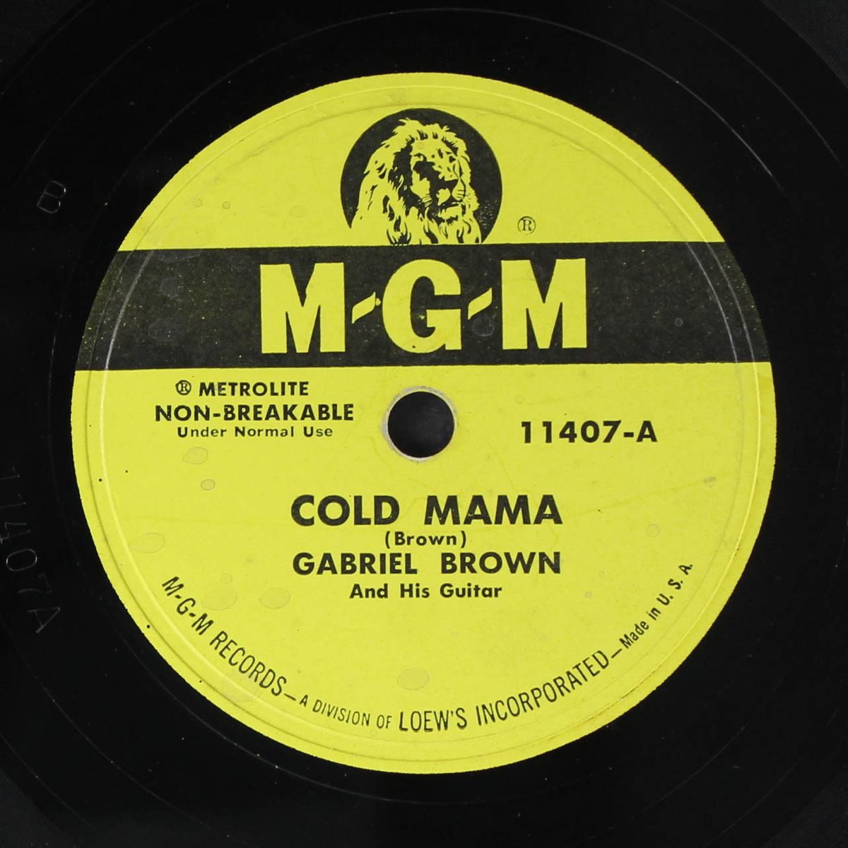 i'm just crazy / cold mama by GABRIEL BROWN