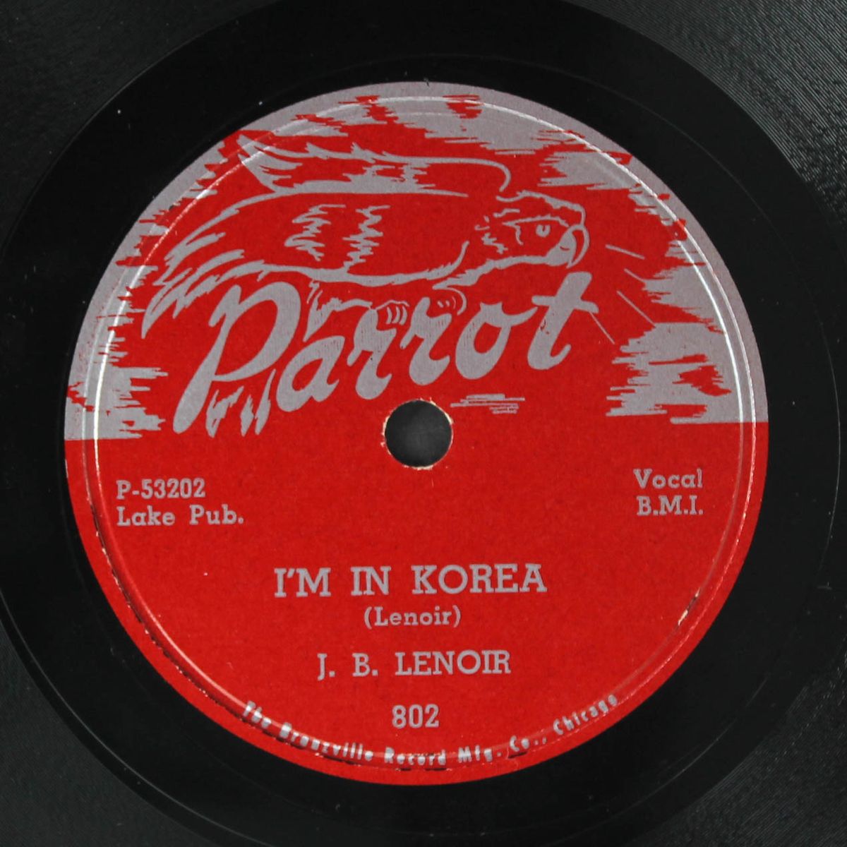 i'm in korea / tax paying blues by J.B. LENOIR