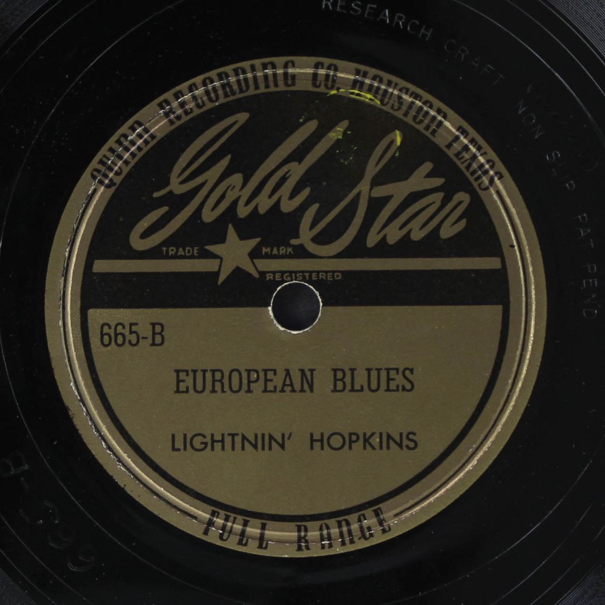 fast life woman / european blues by LIGHTNIN' HOPKINS