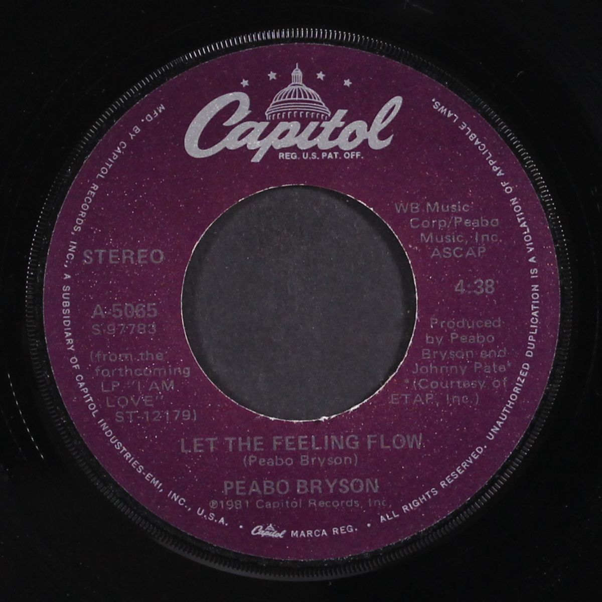let the feeling flow / move your body by PEABO BRYSON
