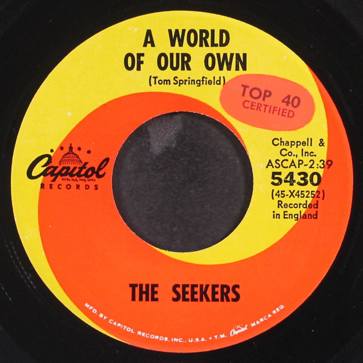 a world of our own by SEEKERS