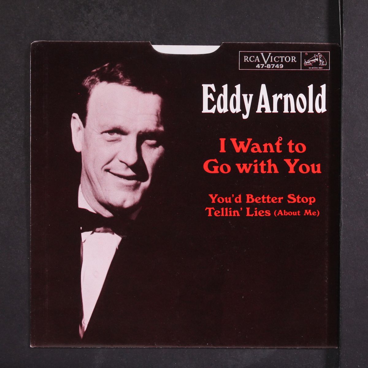 i want to go with you / you'd better stop telling lies by EDDY ARNOLD