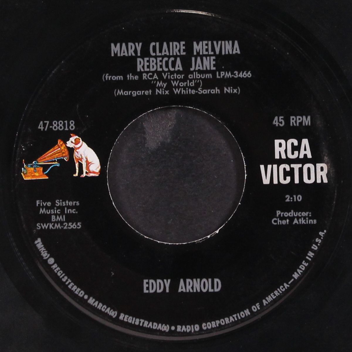 the last word in lonesome is me by EDDY ARNOLD