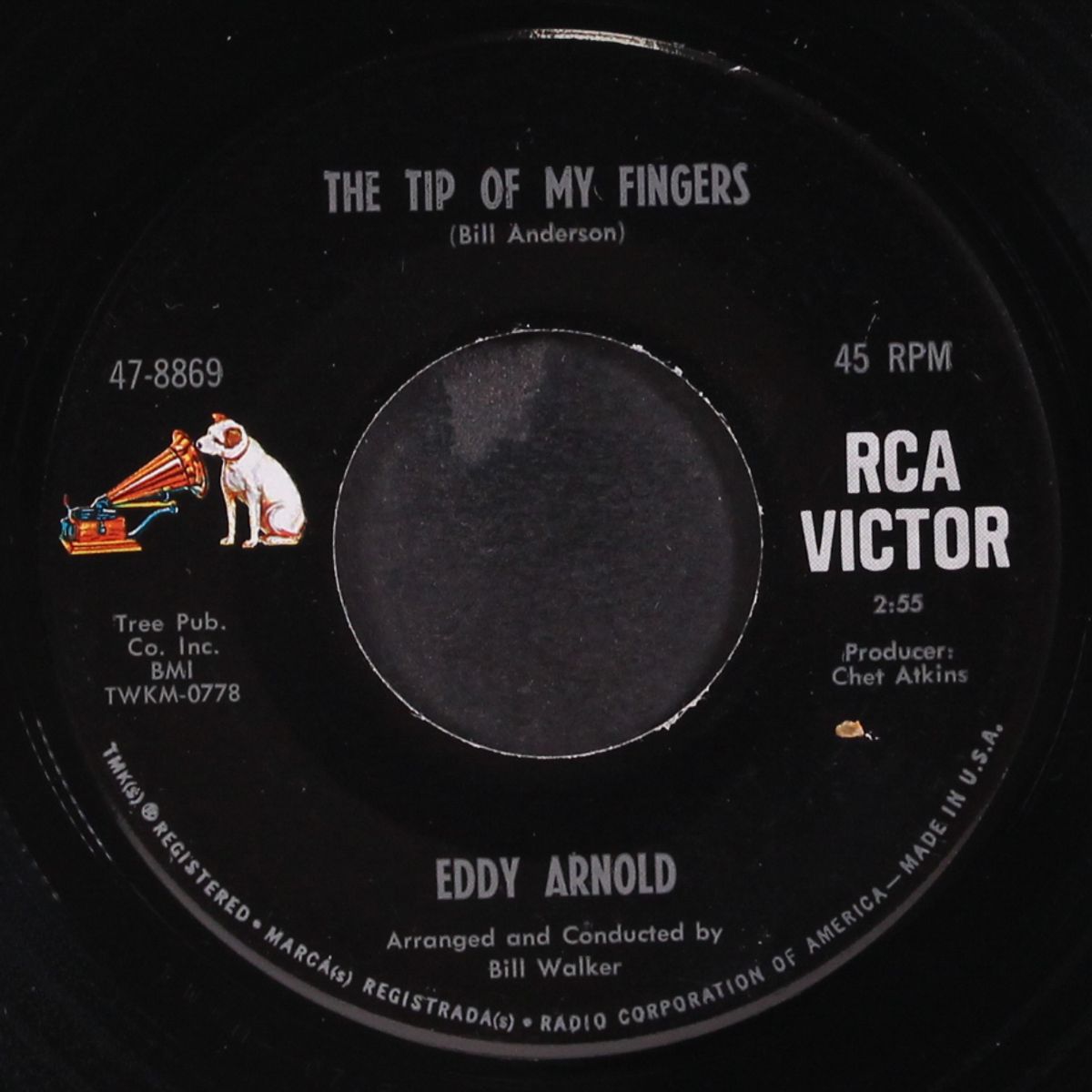 the tip of my fingers by EDDY ARNOLD