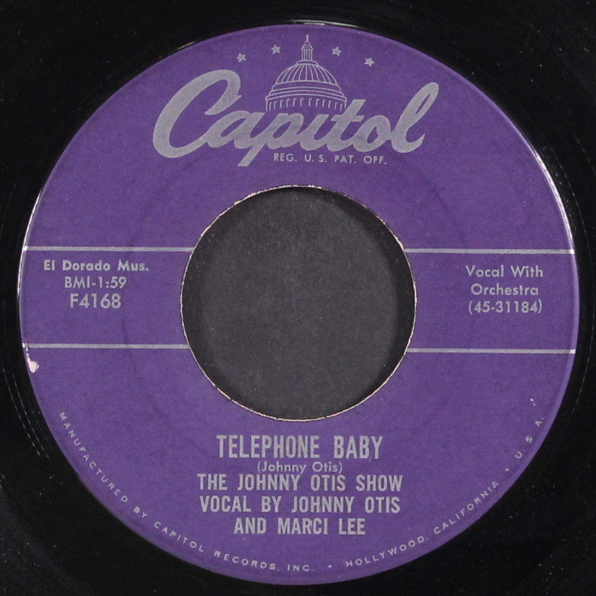 telephone baby / castin' my spell by JOHNNY OTIS