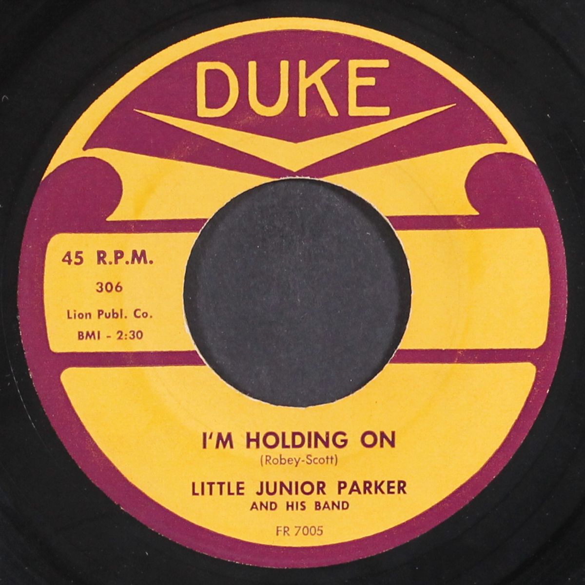five long years / i'm holding on by LITTLE JR. PARKER
