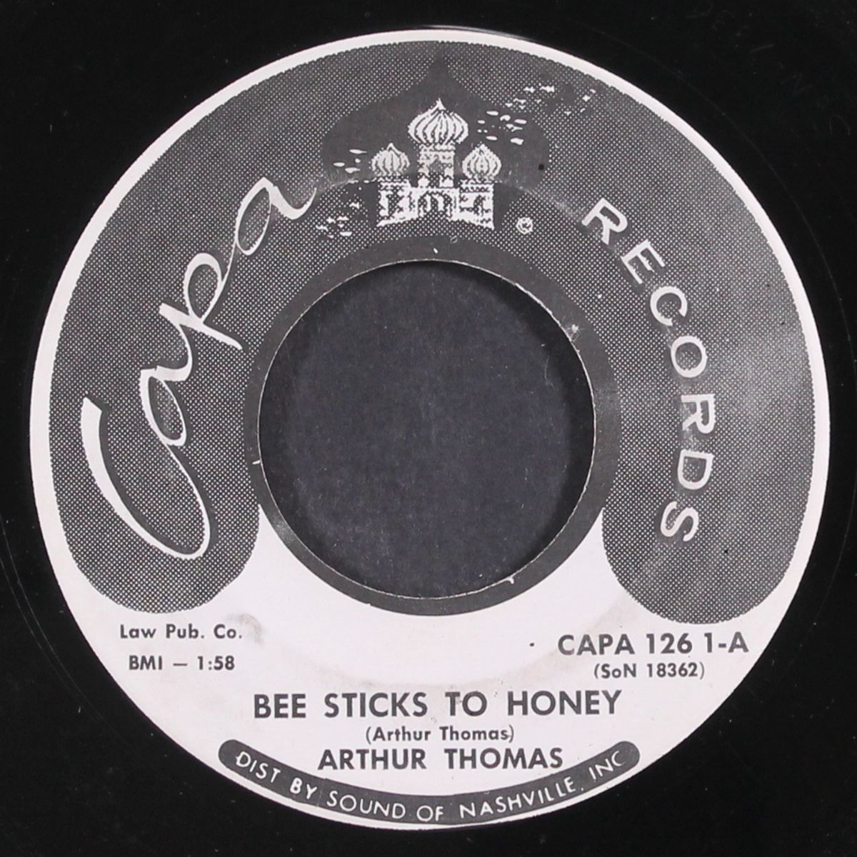 bee sticks to honey / that didn't hurt much by ARTHUR THOMAS
