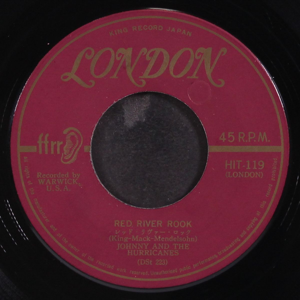 red river rock by JOHNNY & HURRICANES