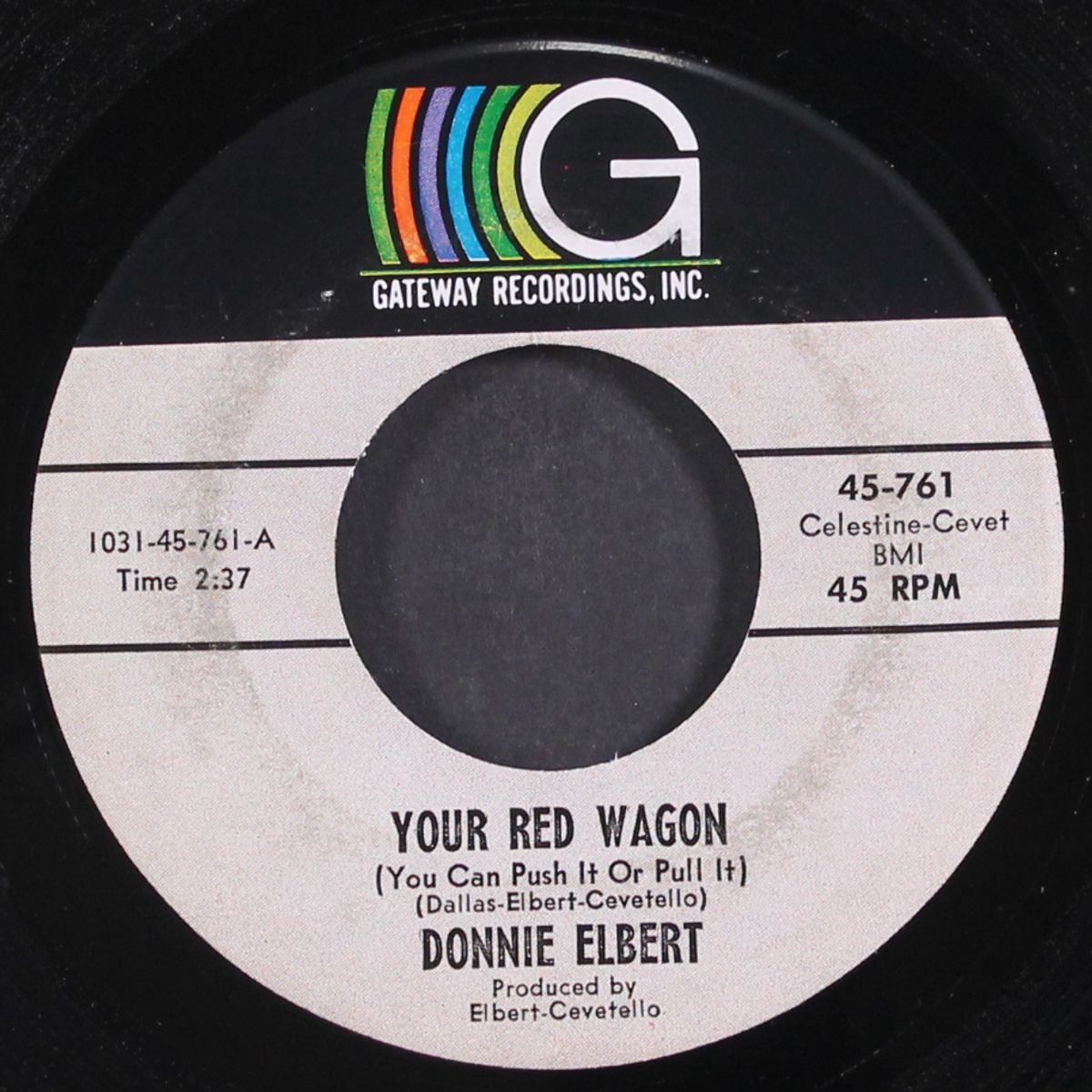 your red wagon / never again by DONNIE ELBERT
