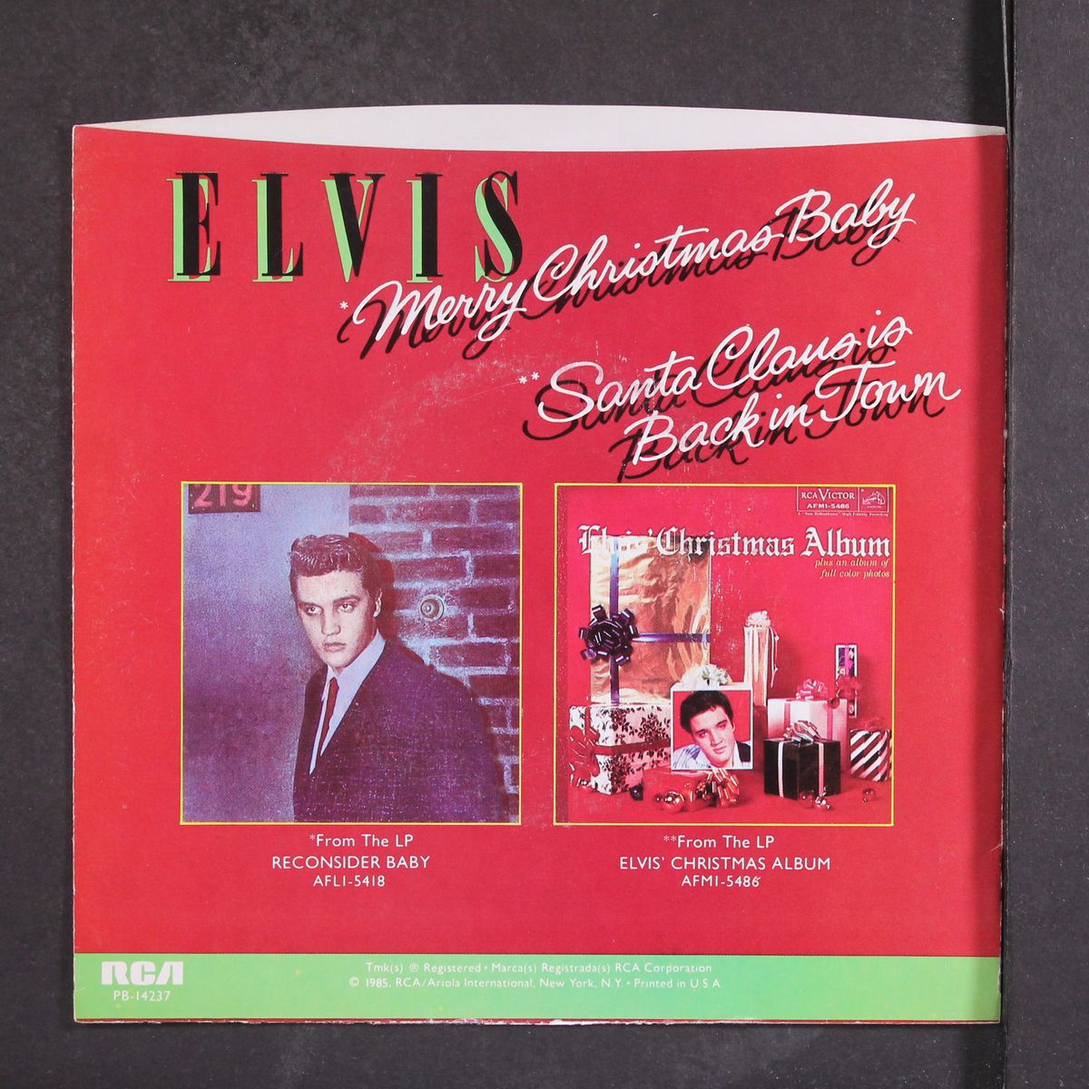 merry christmas baby by ELVIS PRESLEY