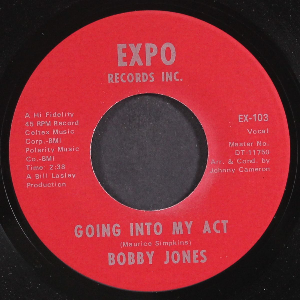 i got a habit / going into my act by BOBBY JONES