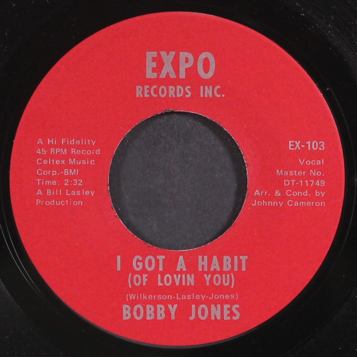 i got a habit / going into my act by BOBBY JONES