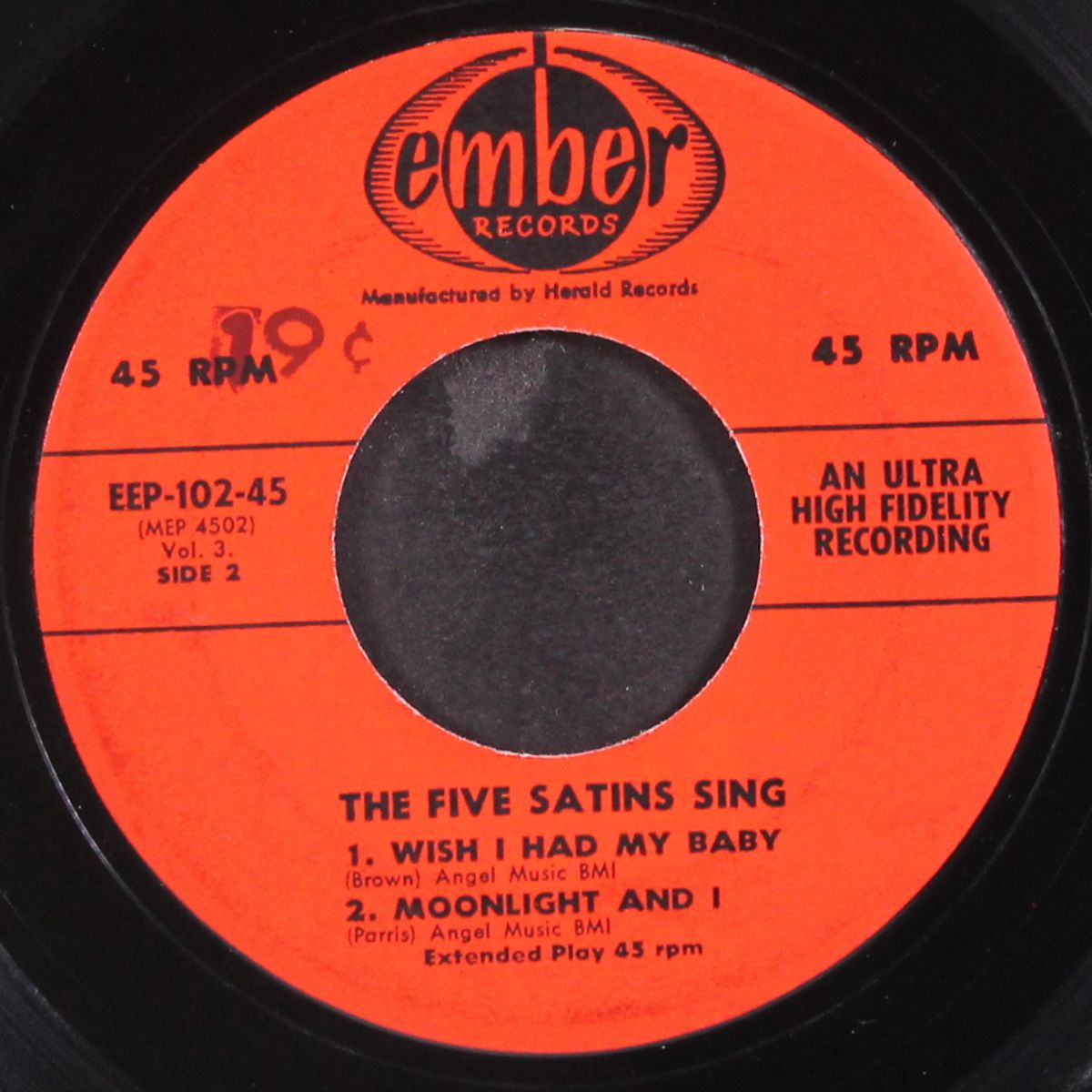 sing, vol. 3 by FIVE SATINS