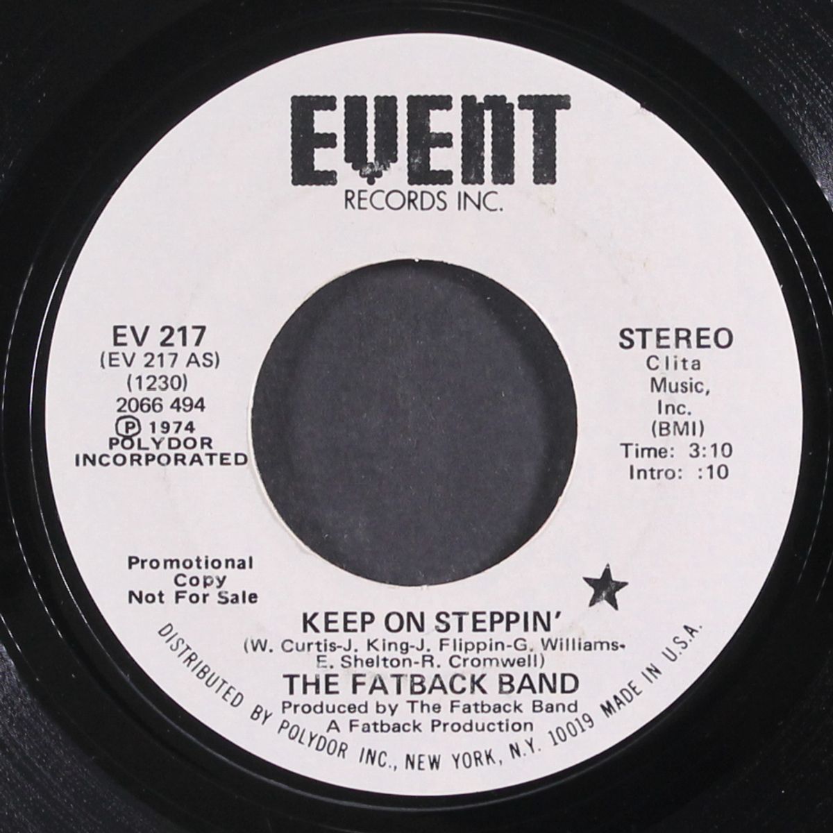keep on steppin' / breaking up is hard to do by FATBACK BAND