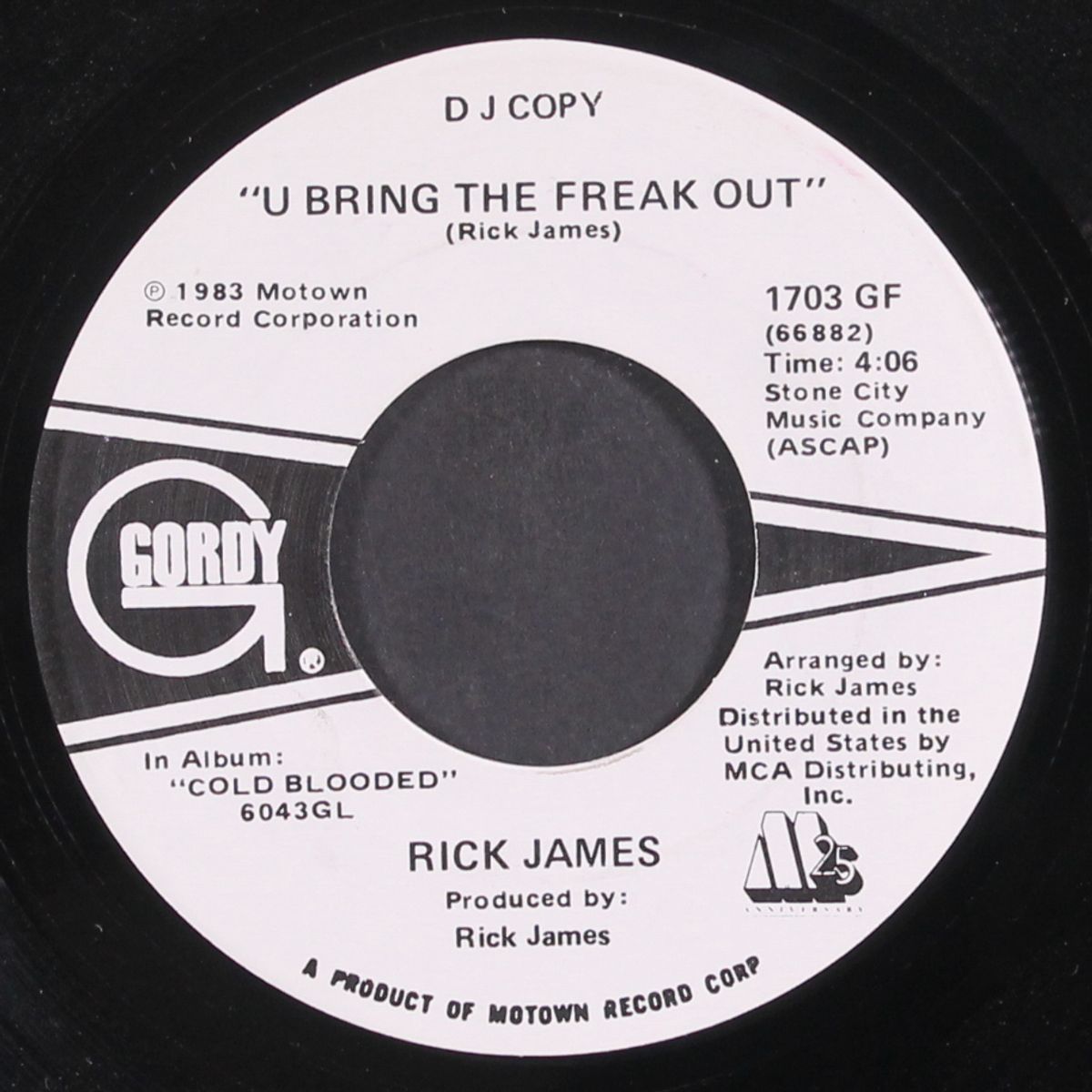 u bring the freak out by RICK JAMES