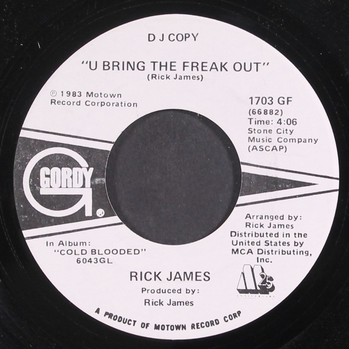 u bring the freak out by RICK JAMES