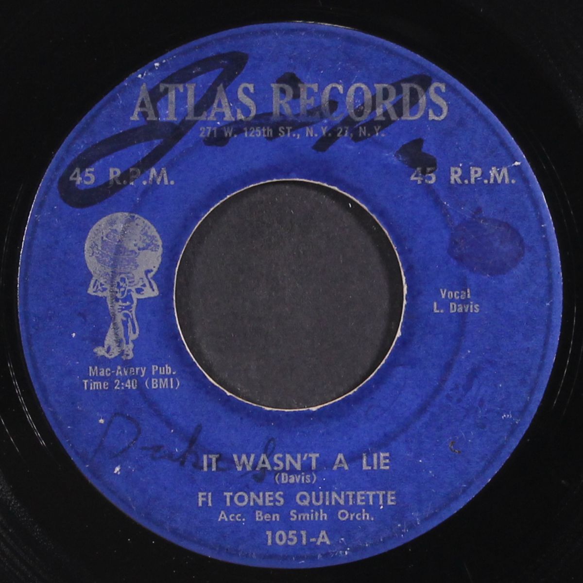 it wasn't a lie by FI-TONES QUINTETTE