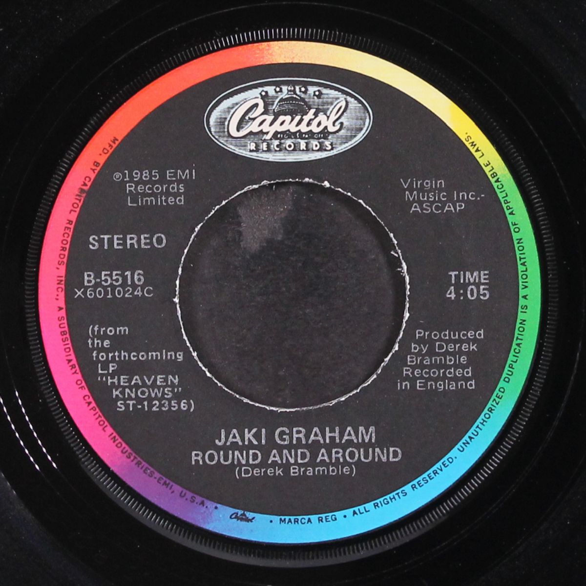 round & around / victim of emotion by JAKI GRAHAM