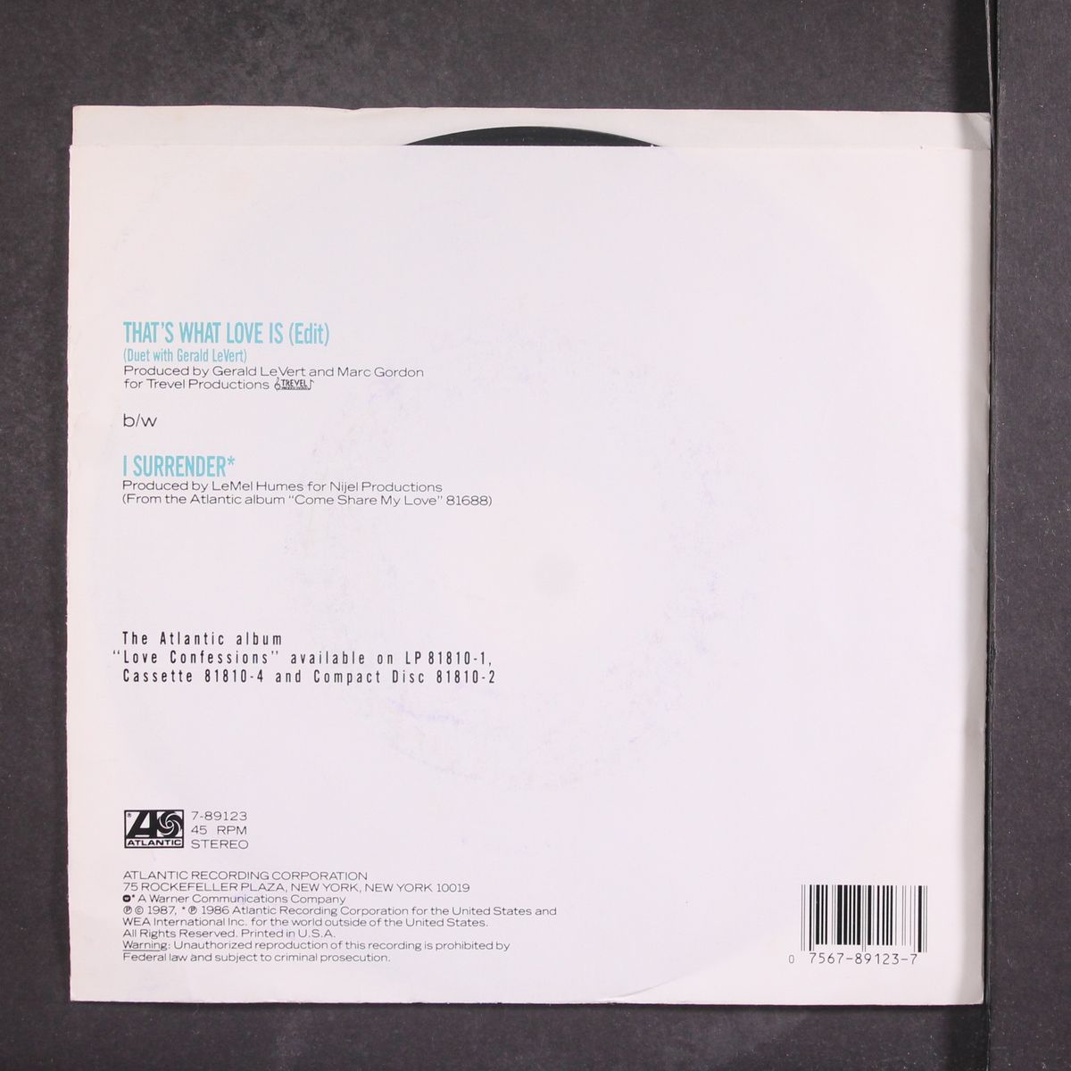 that's what love is / same by MIKI HOWARD