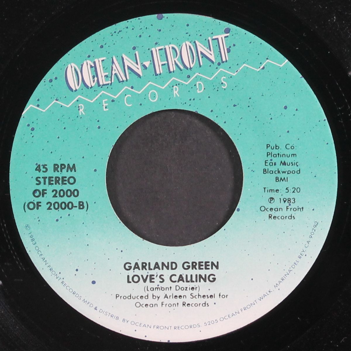 tryin' to hold on / love's calling by GARLAND GREEN