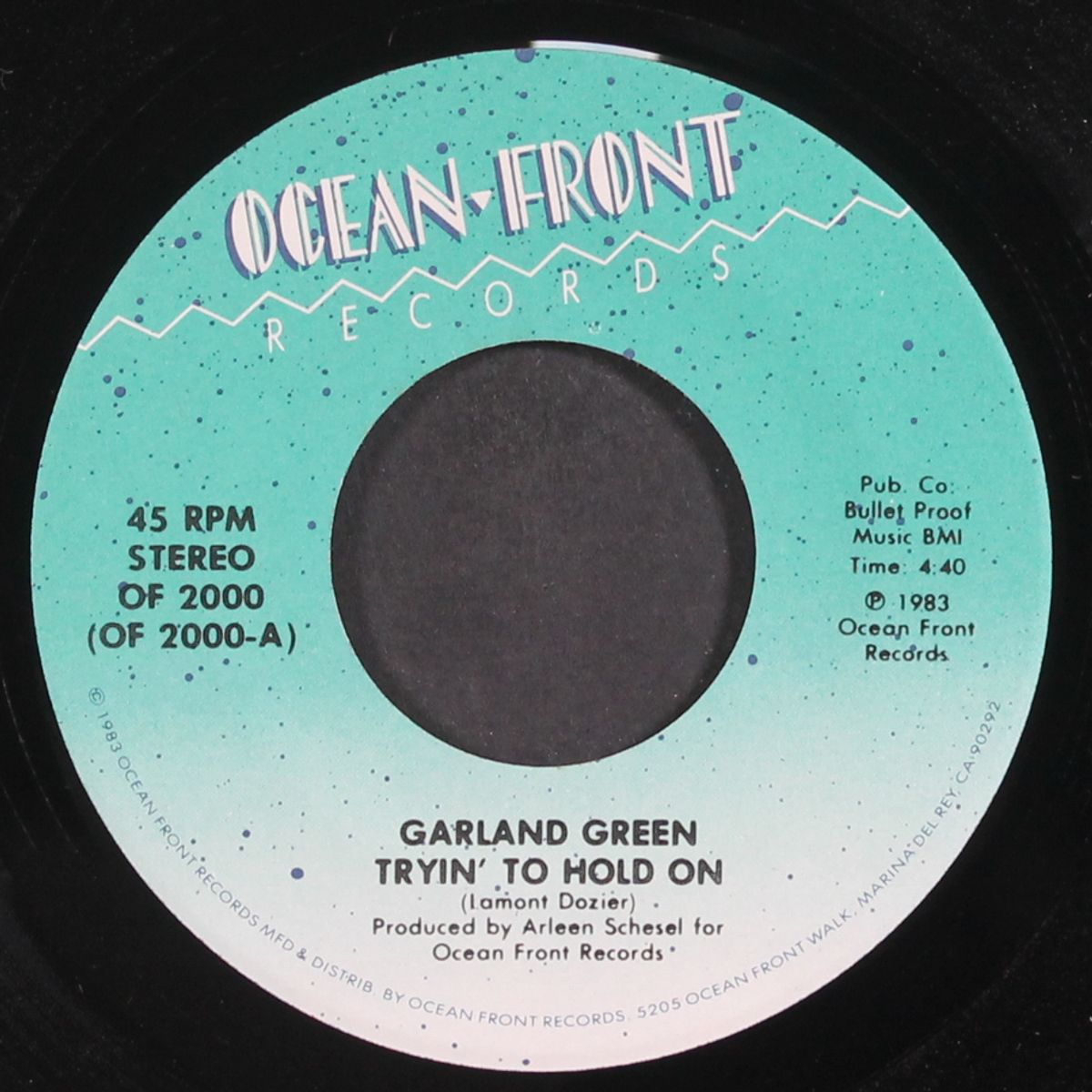 tryin' to hold on / love's calling by GARLAND GREEN