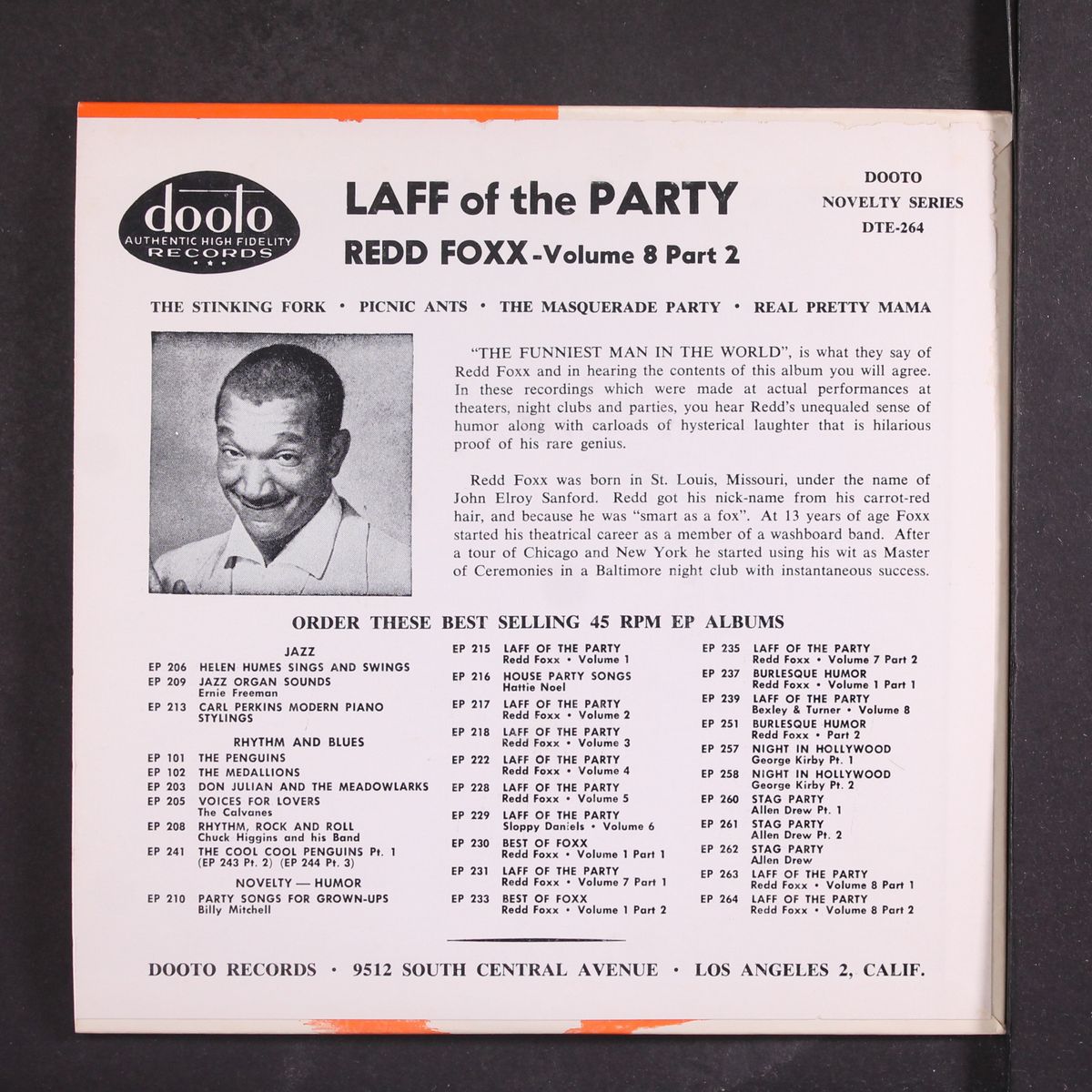 laff of the party, vol. 8 - part 2 by REDD FOXX