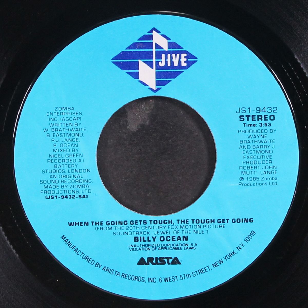 when the going gets tough / instrumental by BILLY OCEAN