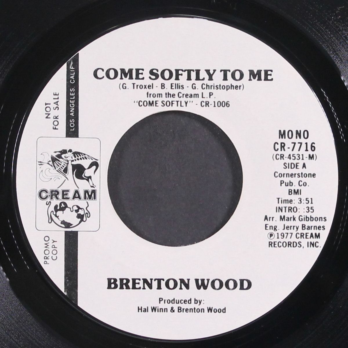 come softly to me / mono by BRENTON WOOD
