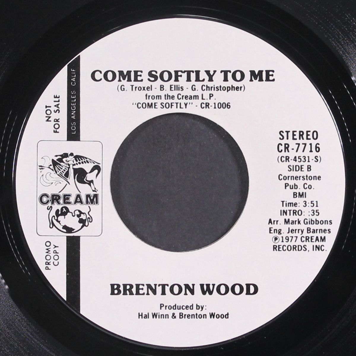 come softly to me / mono by BRENTON WOOD