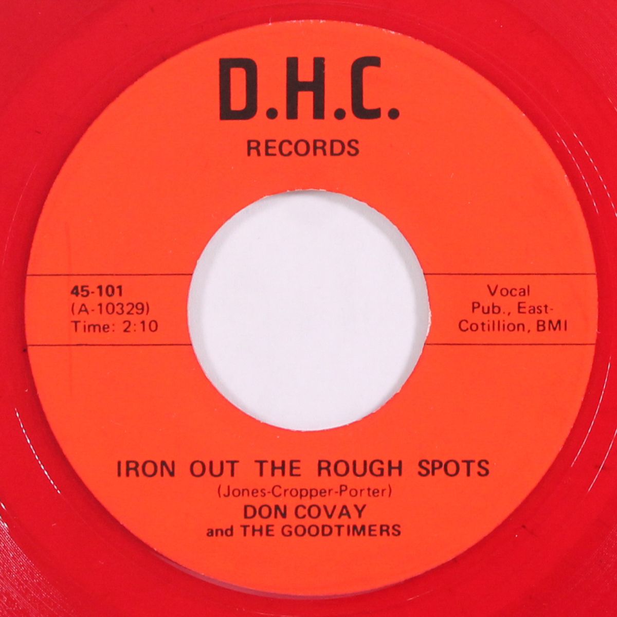 you put something on me / iron out the rough spots by DON COVAY & GOODTIMERS