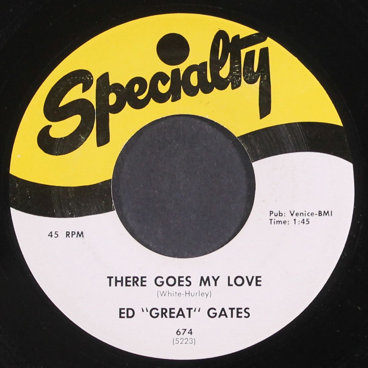 everybody's happy / there goes my love by ED 'GREAT' GATES