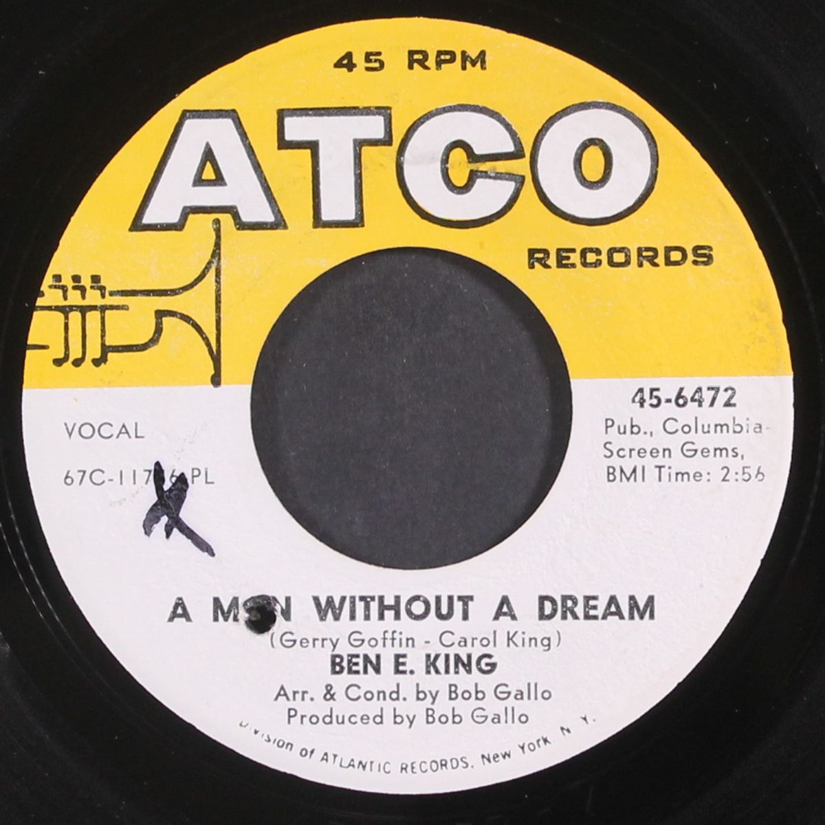 tears, tears, tears / a man without a dream by BEN E. KING