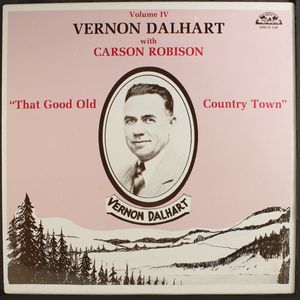 VERNON DALHART & CARSON ROBISON